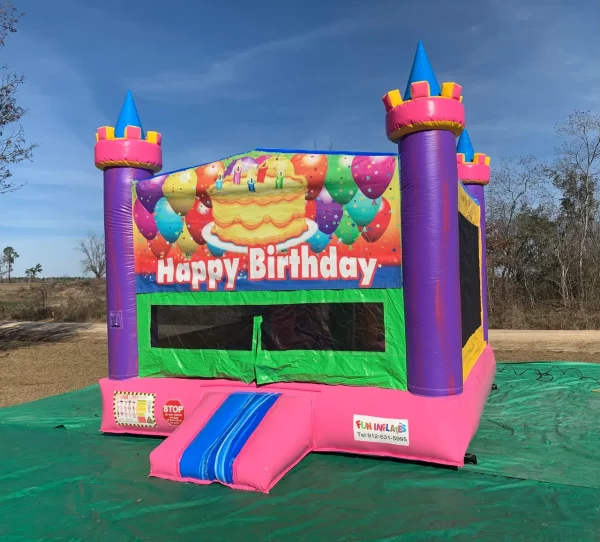 happy birthday bounce house