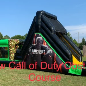 Call of Duty Obstacle Course bounce house