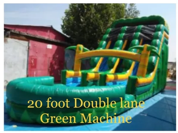 20' Double Lane Green Machine