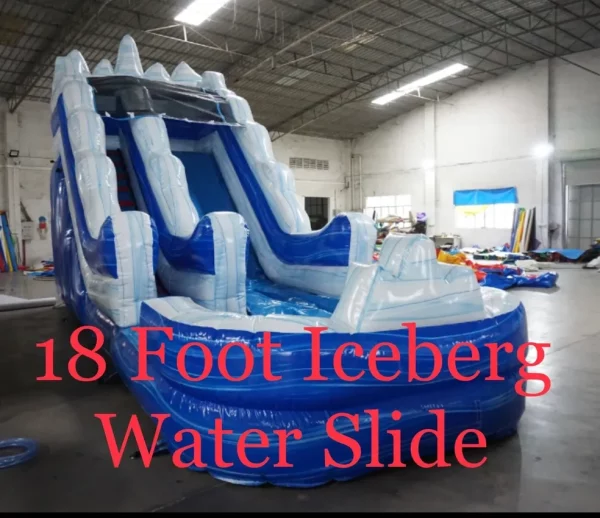 18' Iceberg water slide
