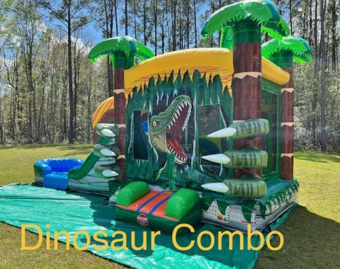 Dinosaur bounce house rental in Statesboro | Fun Inflates